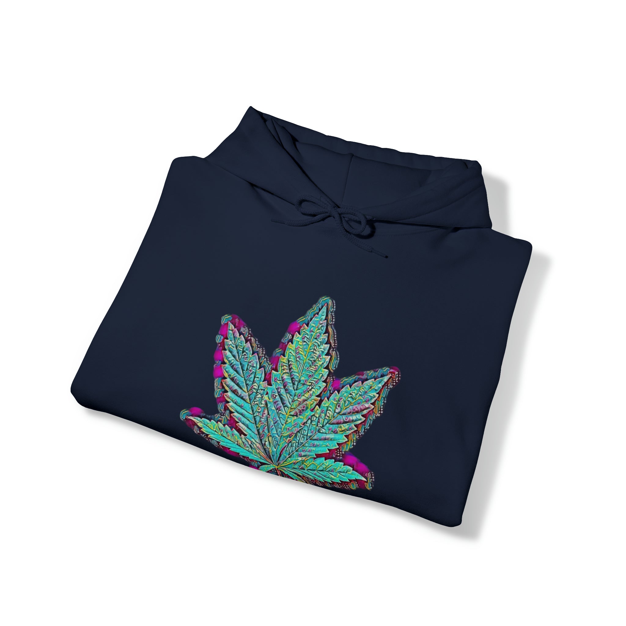 The Five Finger Leaf Unisex Heavy Blend™ Hooded Sweatshirt