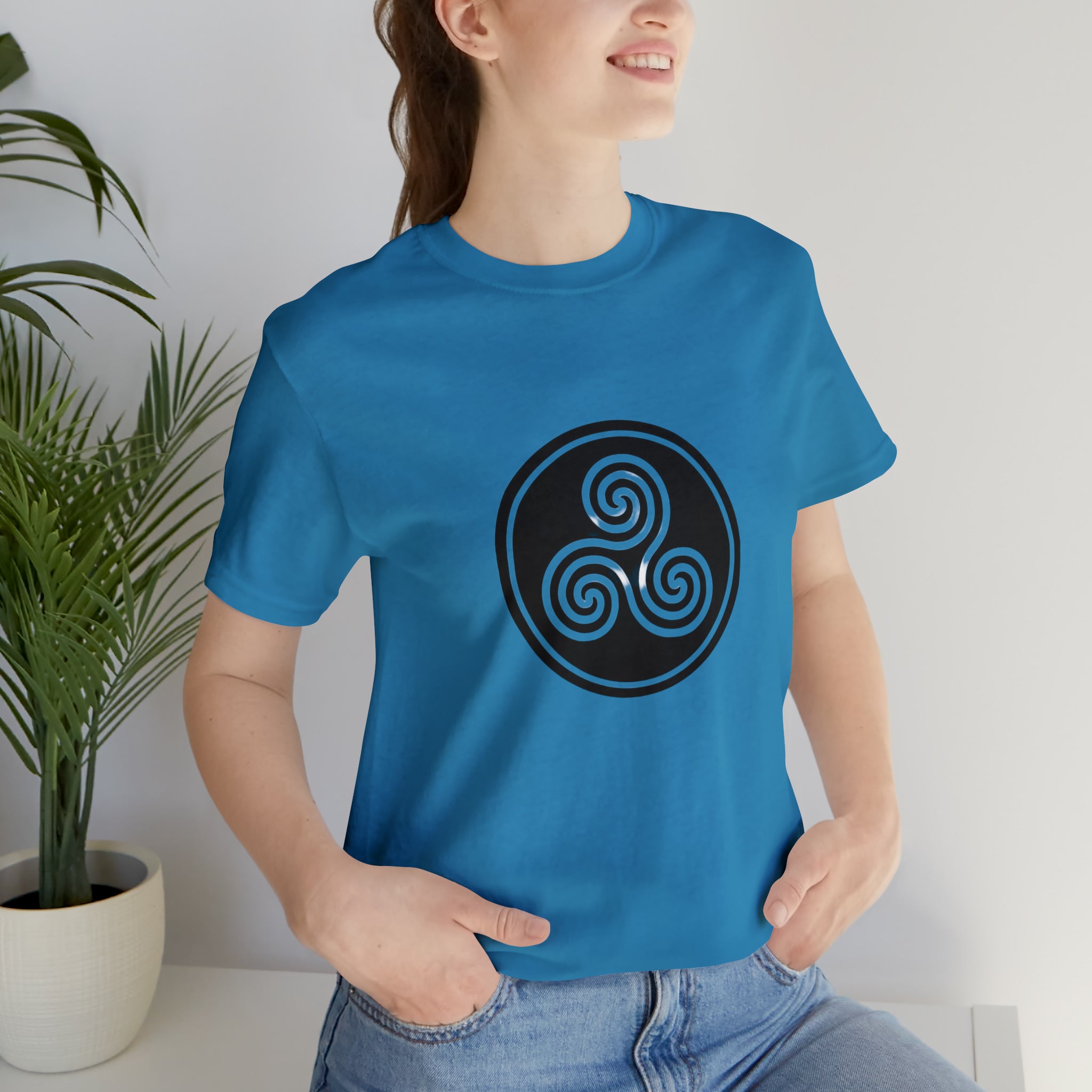 Taino Hurricane Symbol Unisex Jersey Short Sleeve Tee