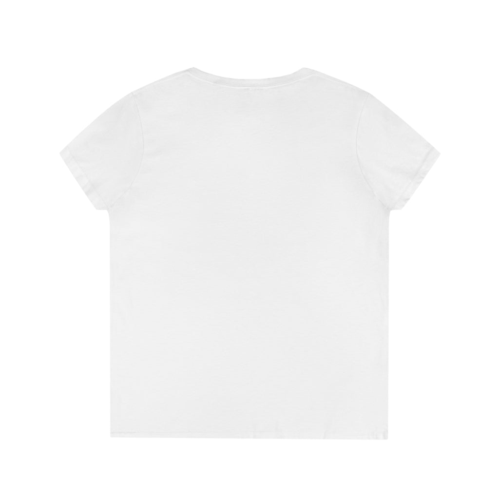 Taino-Inspried Salamander Ladies' V-Neck T-Shirt