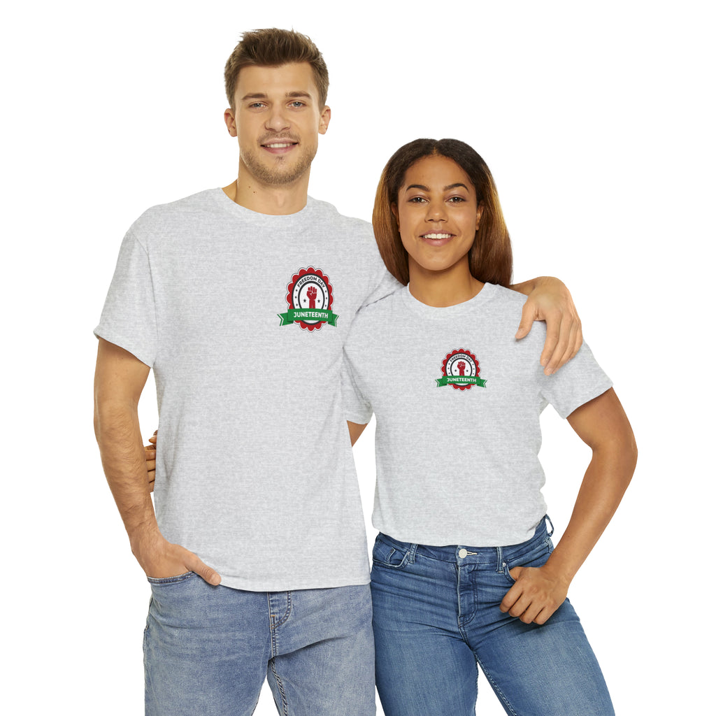 Juneteenth Freedom Day Unisex Heavy Cotton Tee