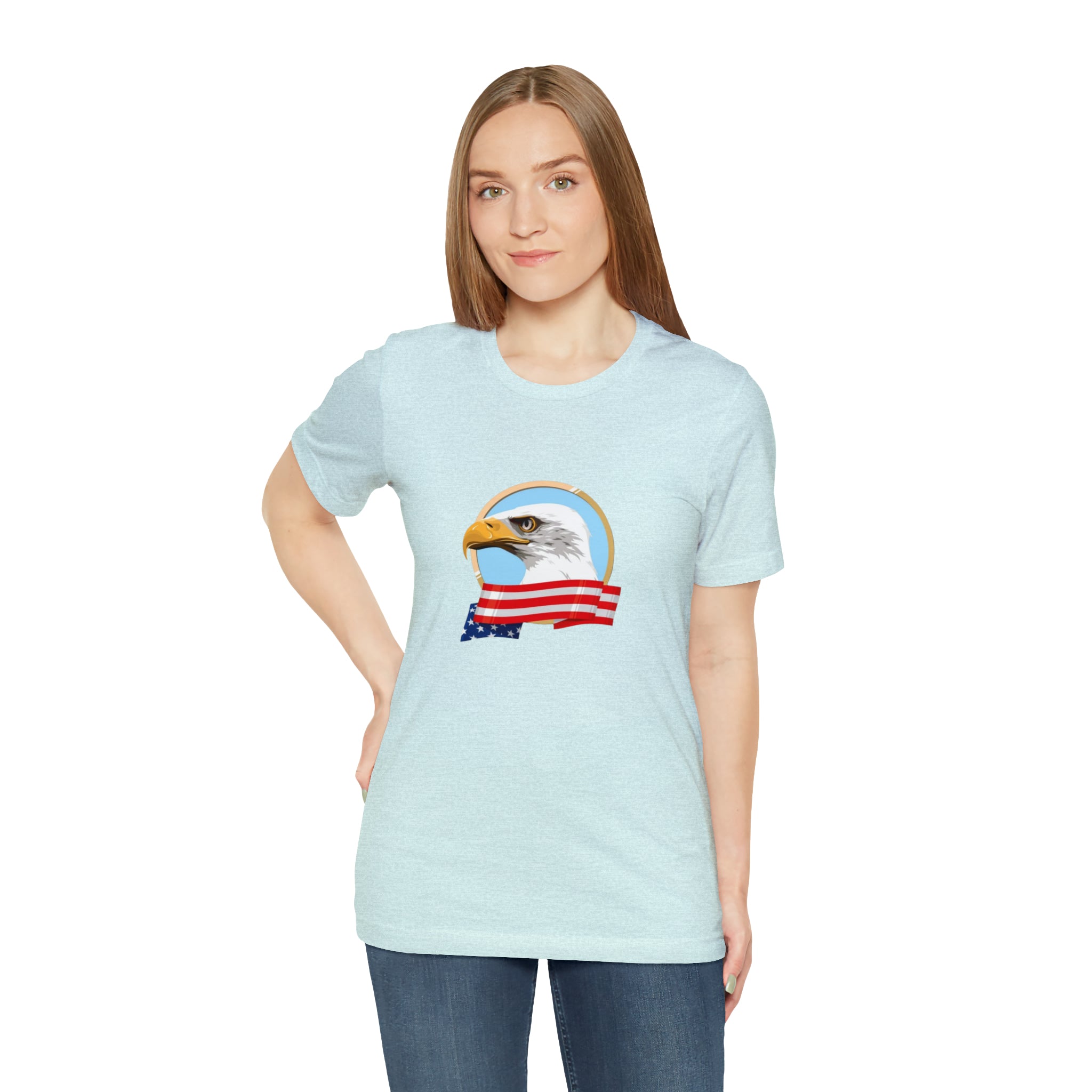 American Eagle Head Unisex Jersey Short Sleeve Tee