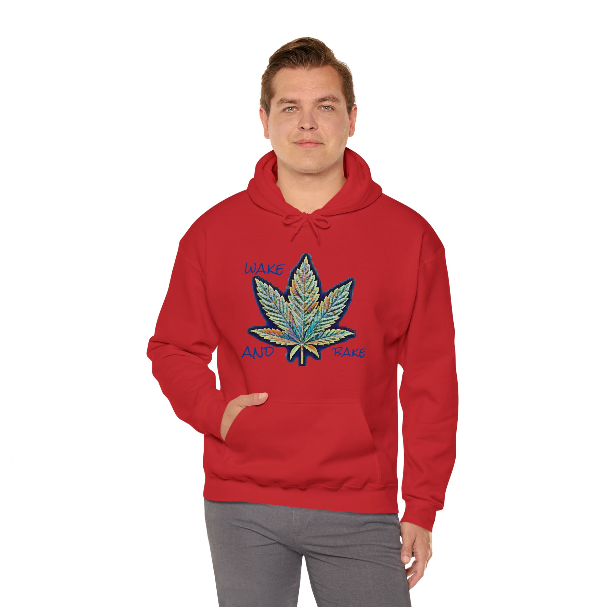 The Five Finger Leaf 2 Unisex Heavy Blend™ Hooded Sweatshirt