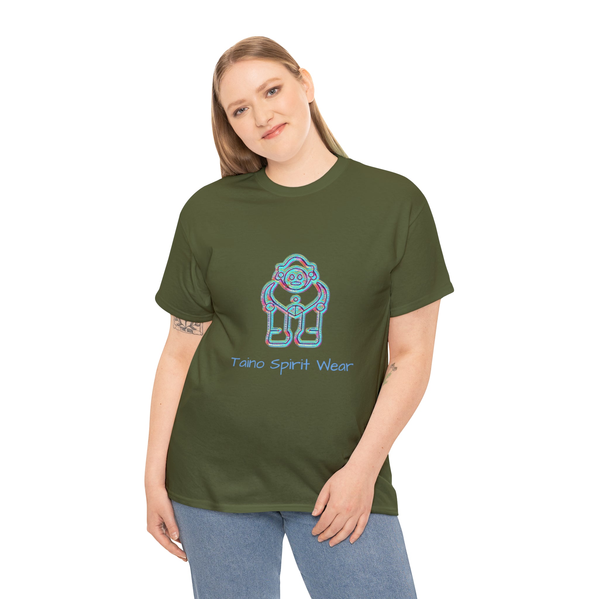 Taino Symbolism Unisex Heavy Cotton Tee
