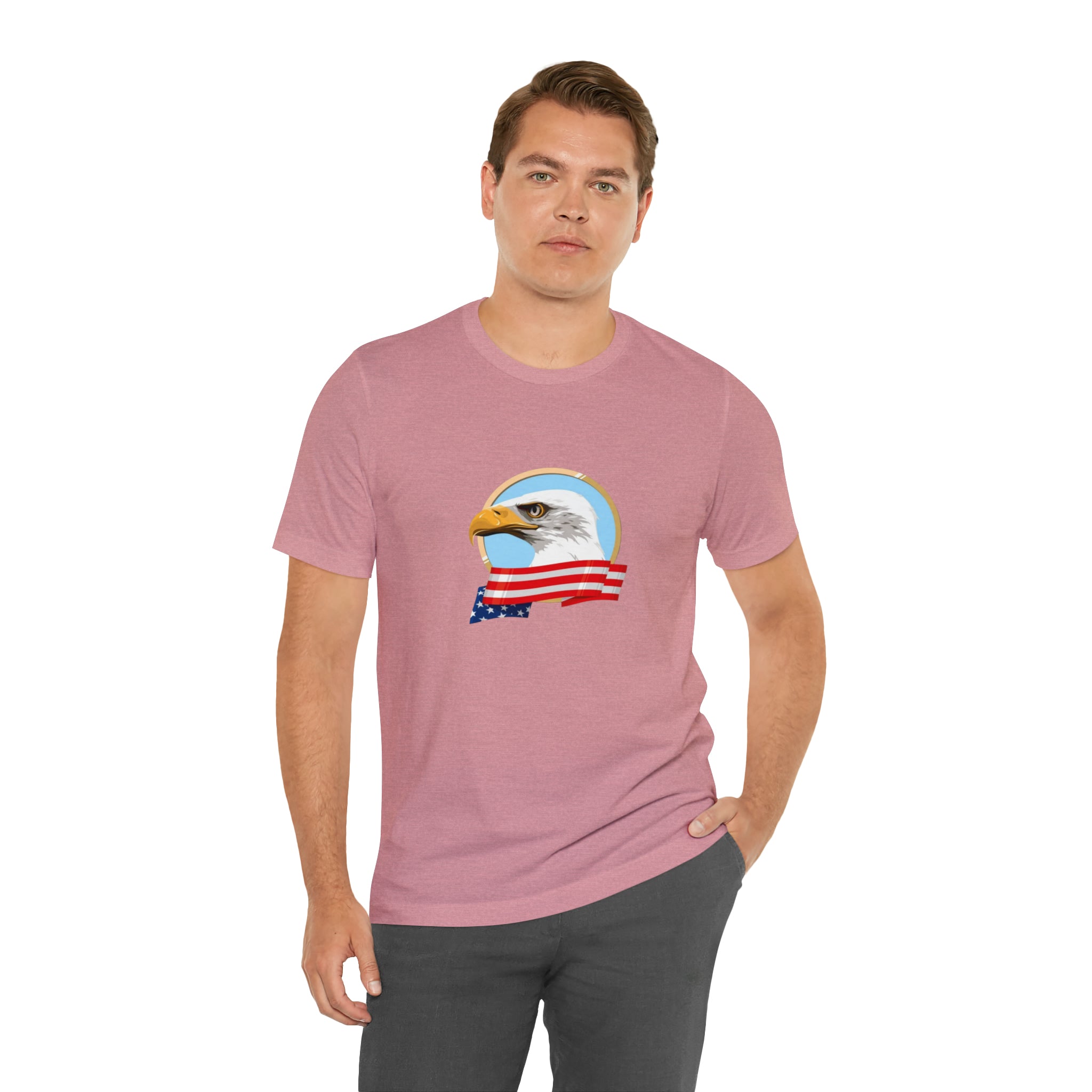 American Eagle Head Unisex Jersey Short Sleeve Tee