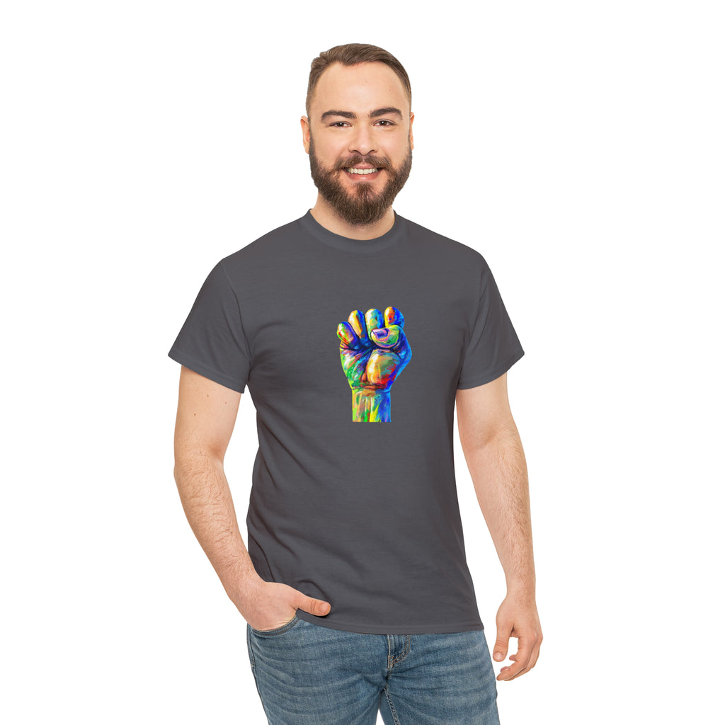 Power to The People Fist Unisex Heavy Cotton Tee