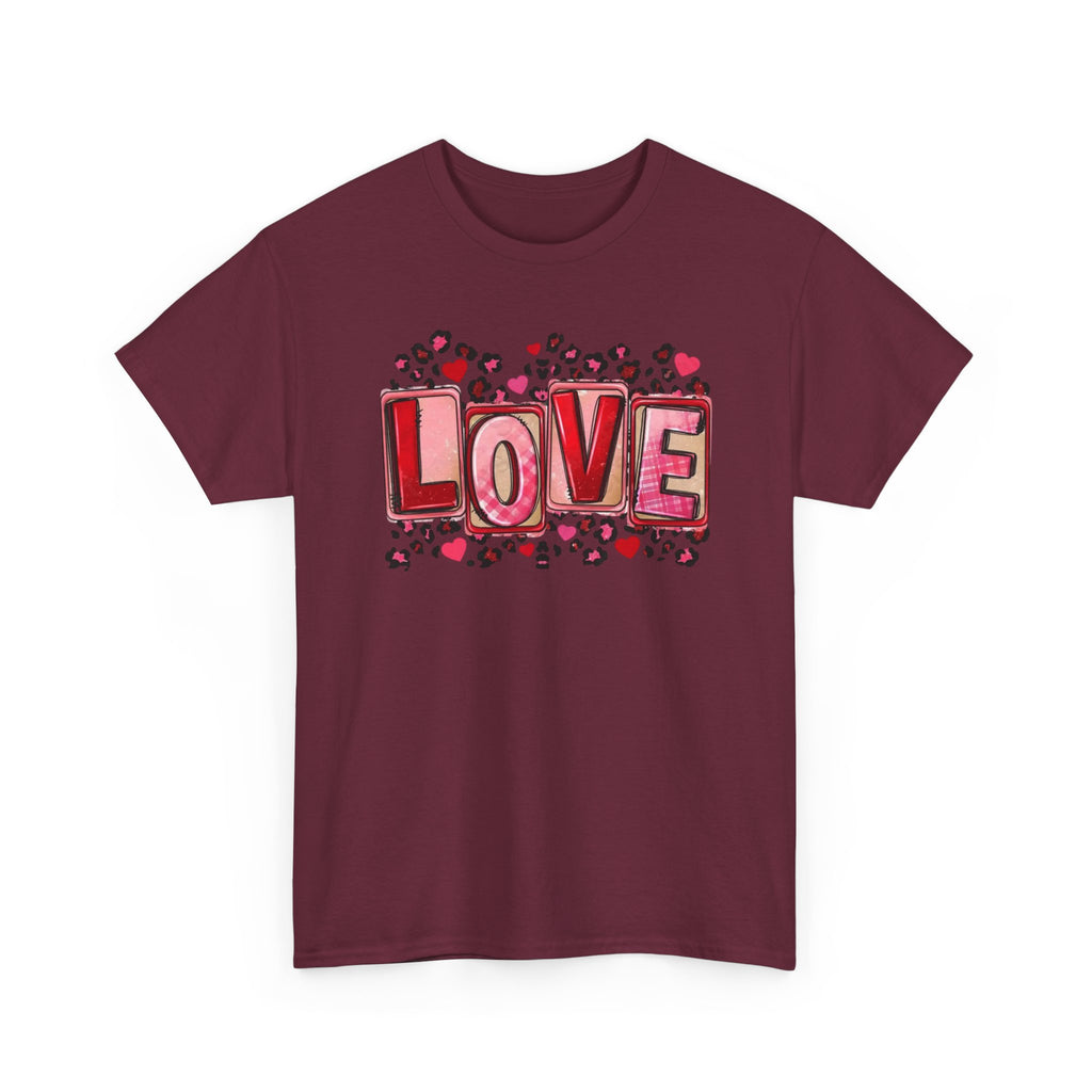 Valentine's Day Love Heart Graphic Tee – Valentine’s Day Romantic Shirt