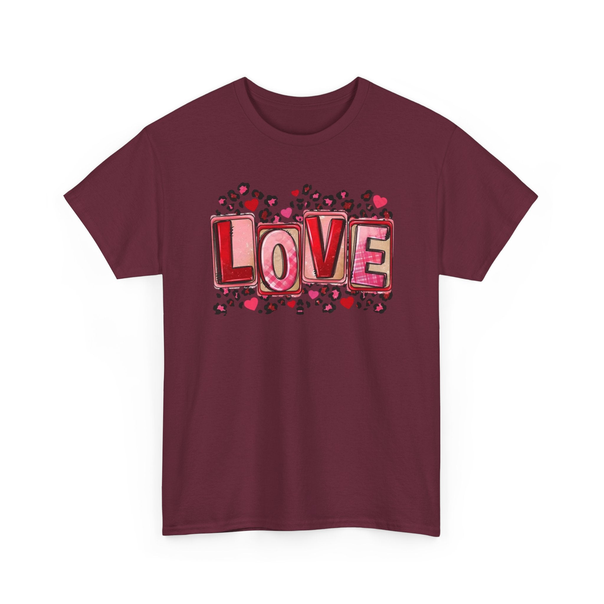 Valentine's Day Love Heart Graphic Tee – Valentine’s Day Romantic Shirt