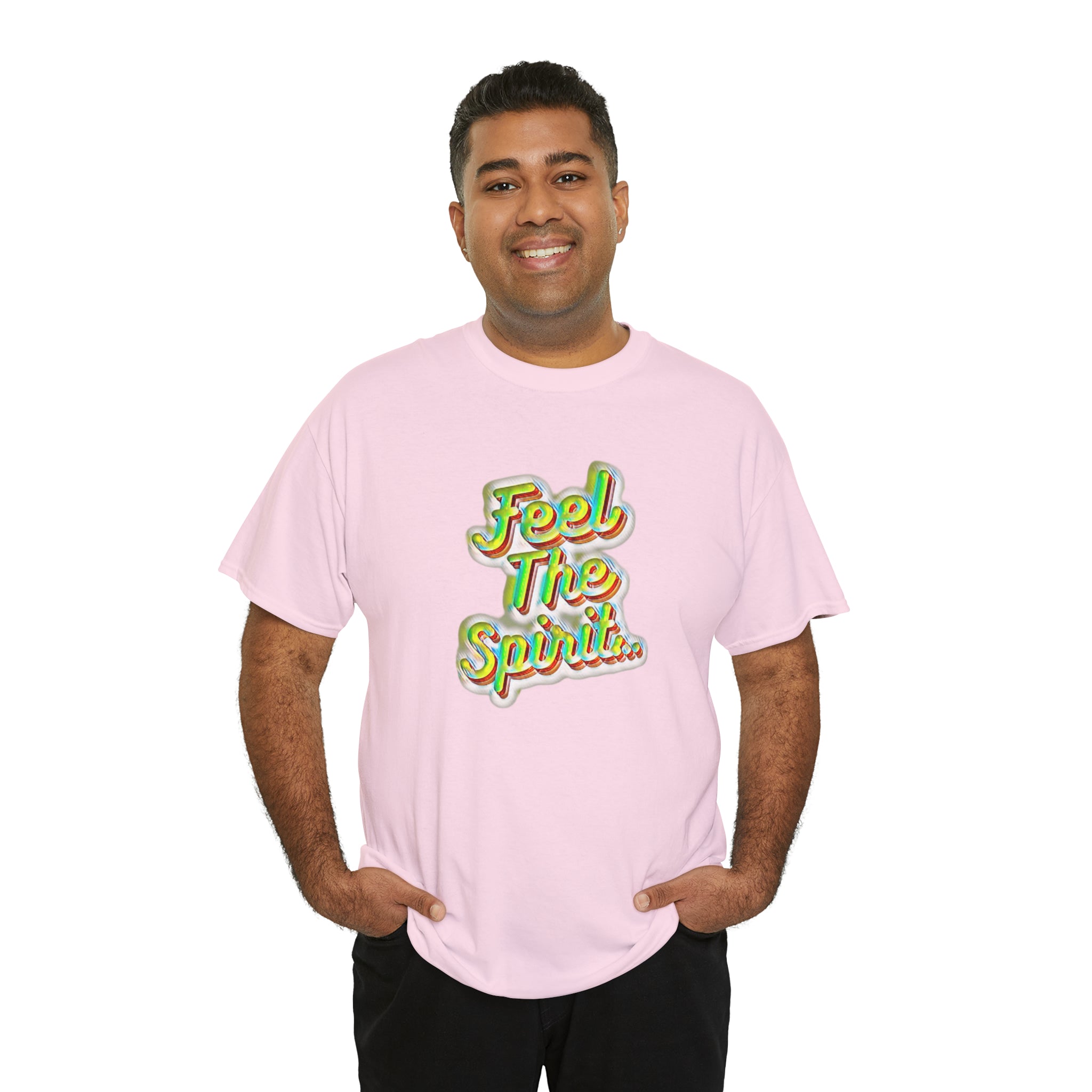 Feel The Spirit Unisex Heavy Cotton Tee