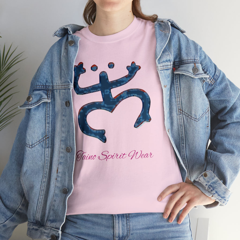 Taino Large Coqui Unisex Heavy Cotton Tee