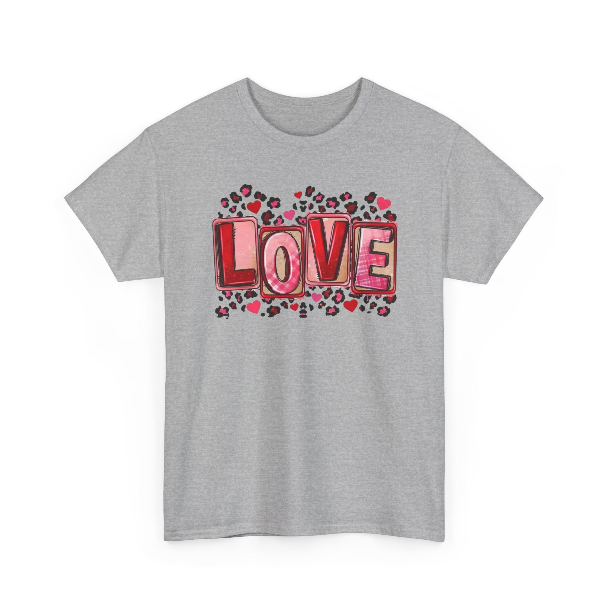 Valentine's Day Love Heart Graphic Tee – Valentine’s Day Romantic Shirt
