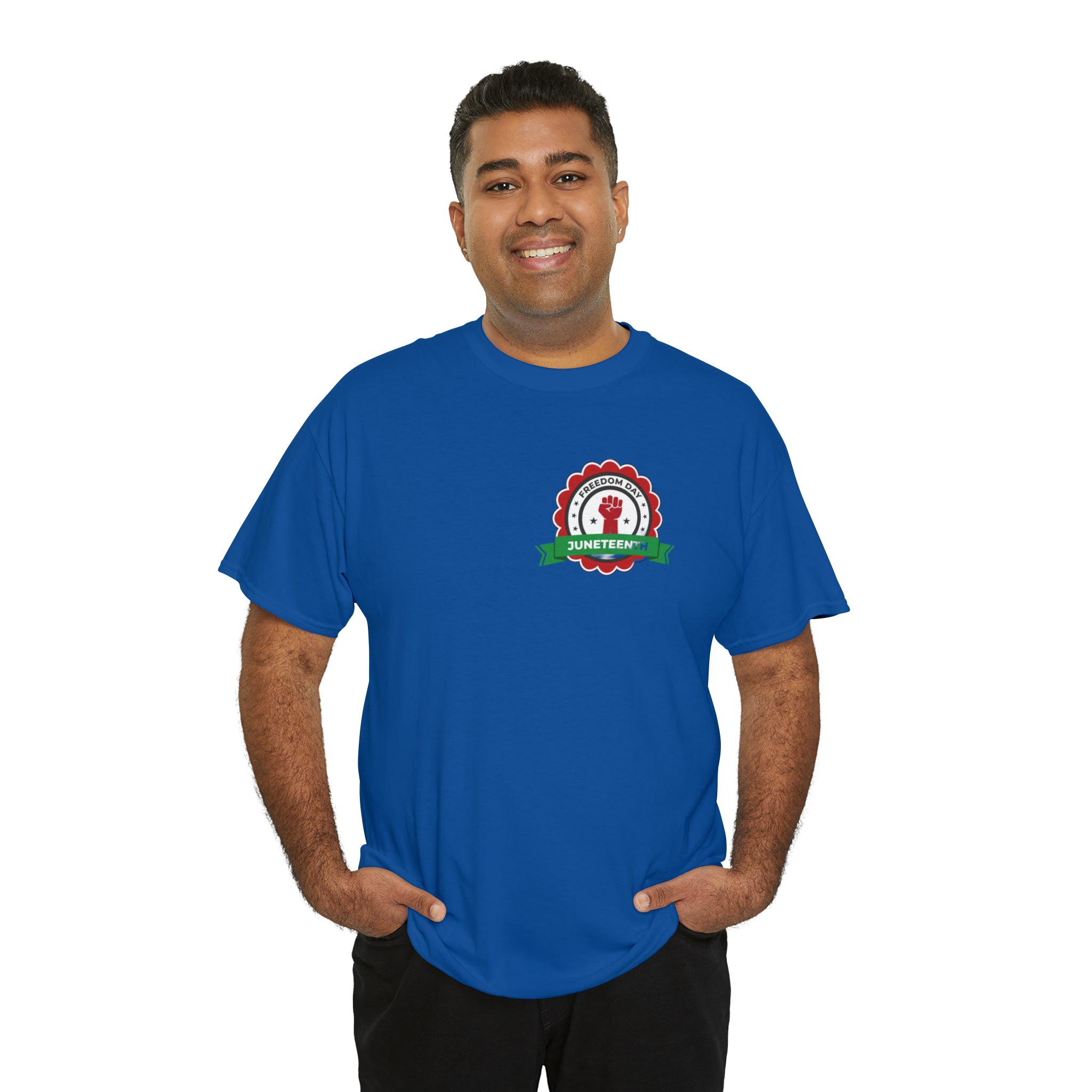 Juneteenth Freedom Day Unisex Heavy Cotton Tee