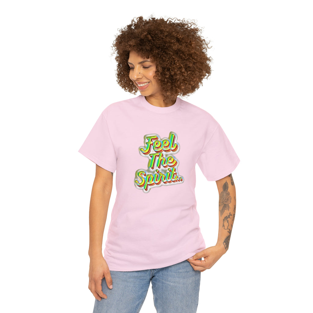 Feel The Spirit Unisex Heavy Cotton Tee
