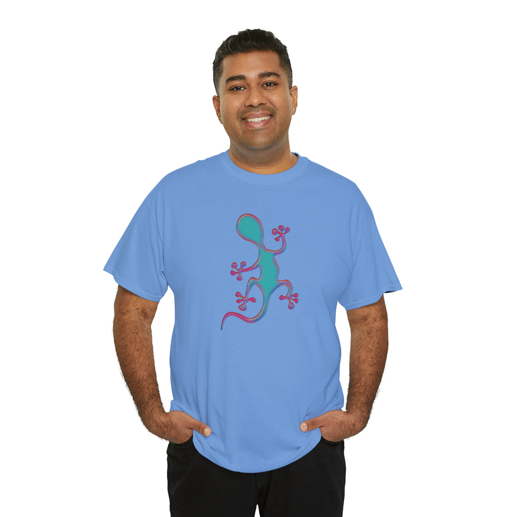 Taino-Inspired Salamander 2 Unisex Heavy Cotton Tee