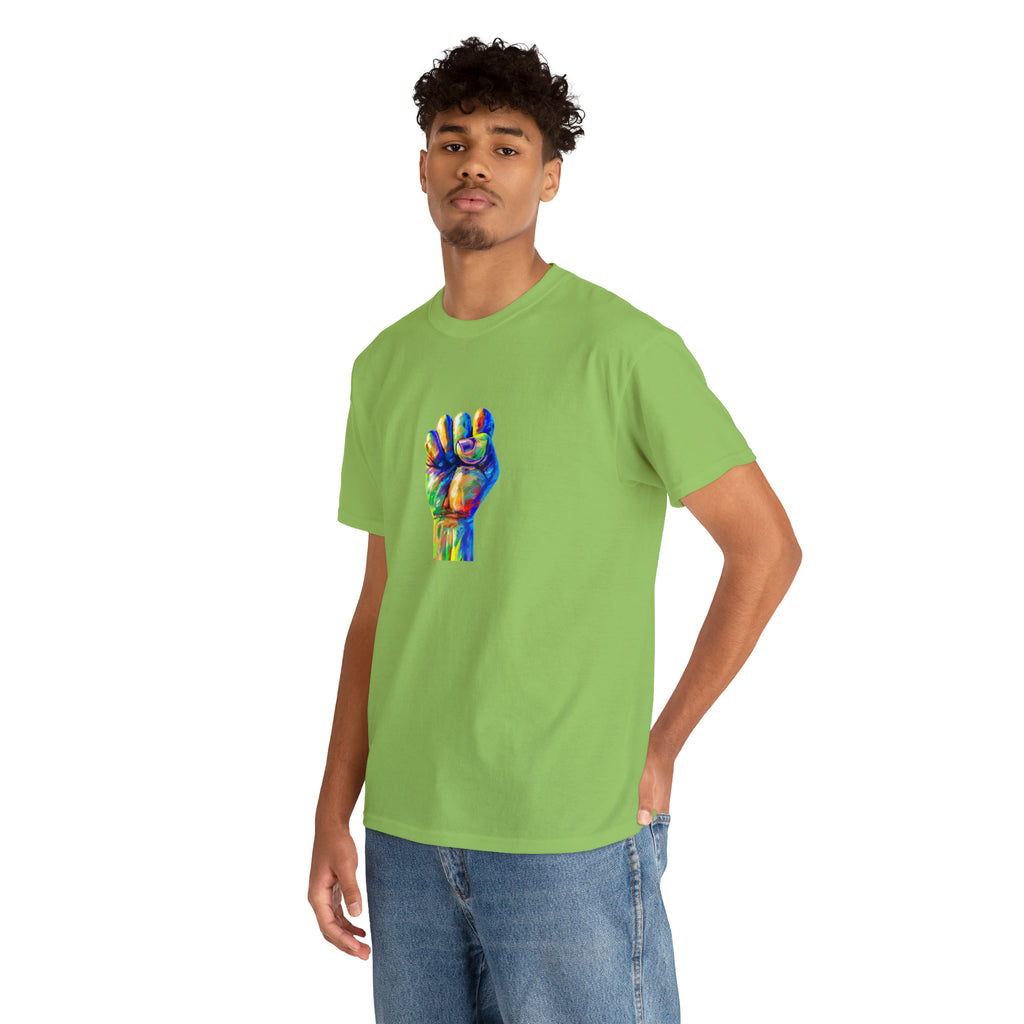 Power to The People Fist Unisex Heavy Cotton Tee