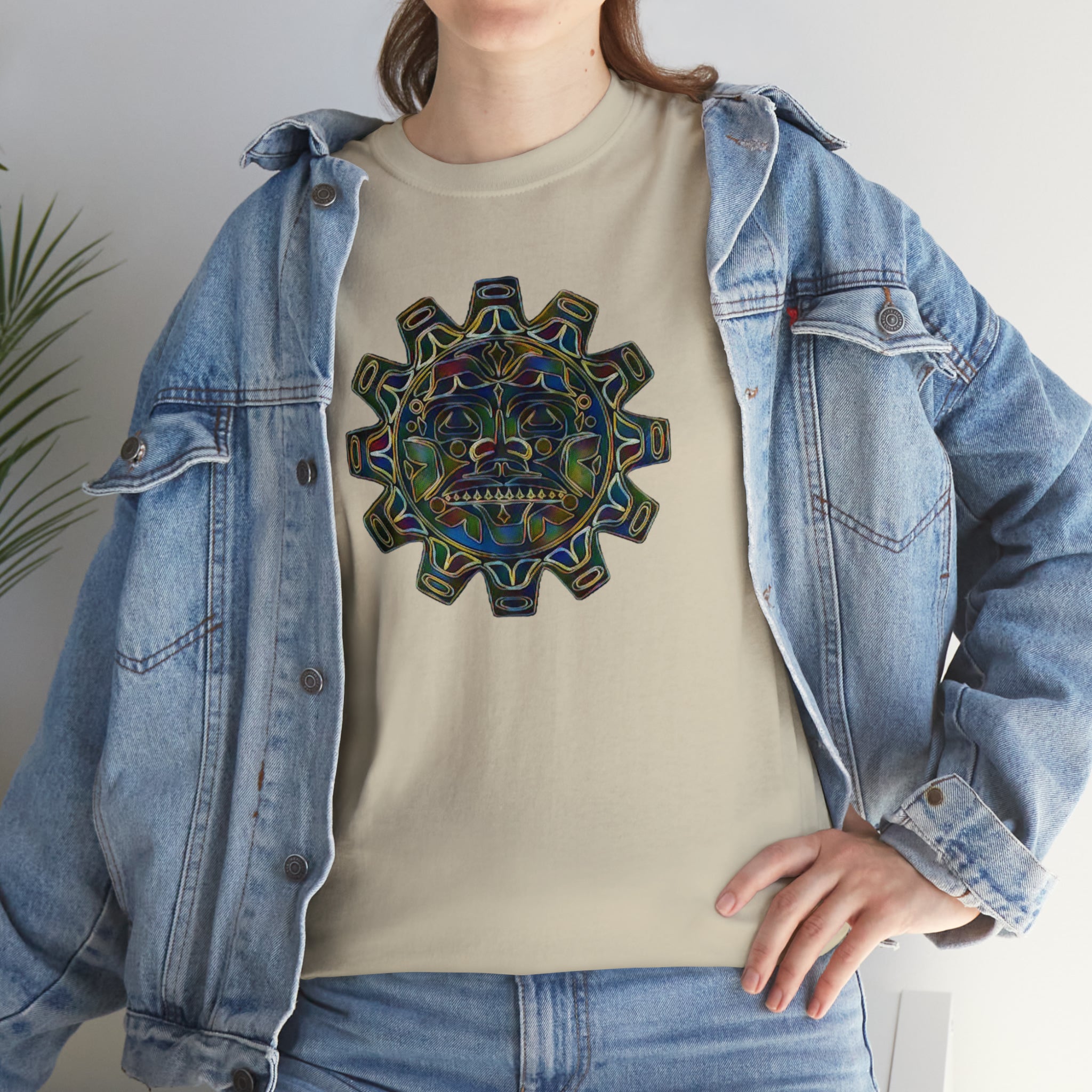 Taino Symbolism Unisex Heavy Cotton Tee