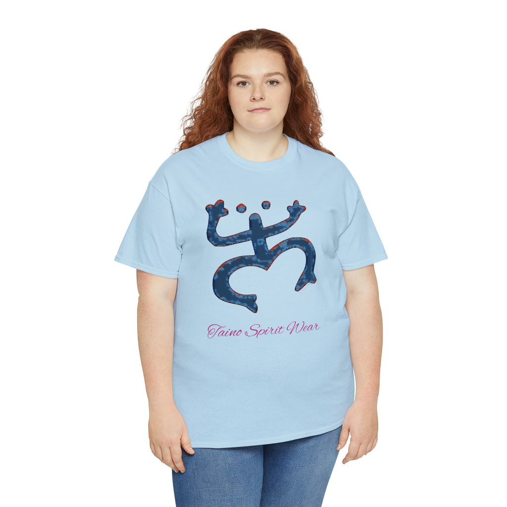 Taino Large Coqui Unisex Heavy Cotton Tee