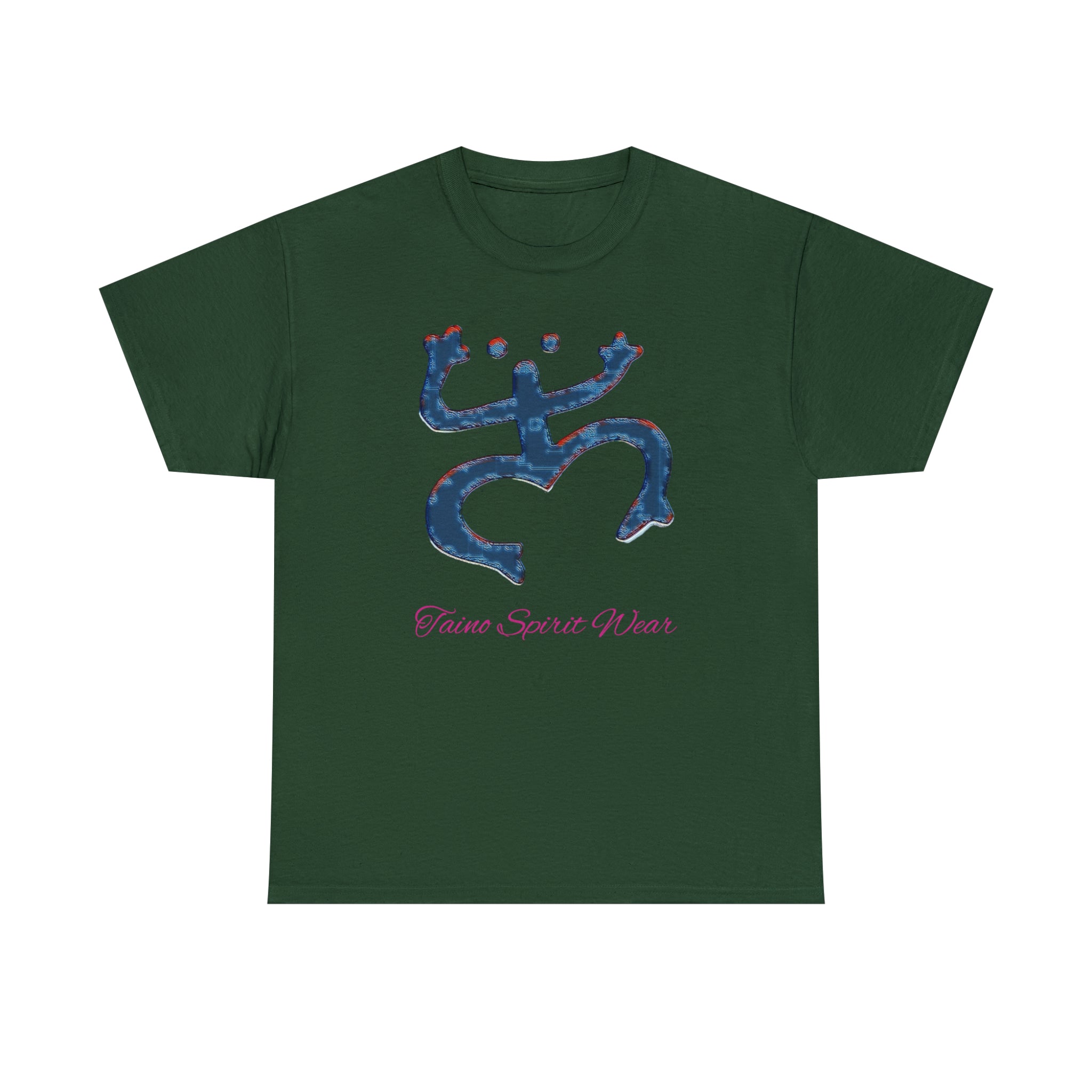 Taino Large Coqui Unisex Heavy Cotton Tee
