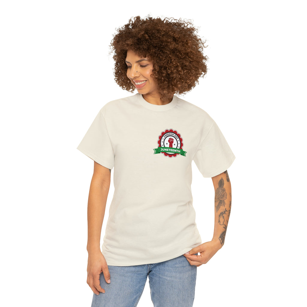 Juneteenth Freedom Day Unisex Heavy Cotton Tee
