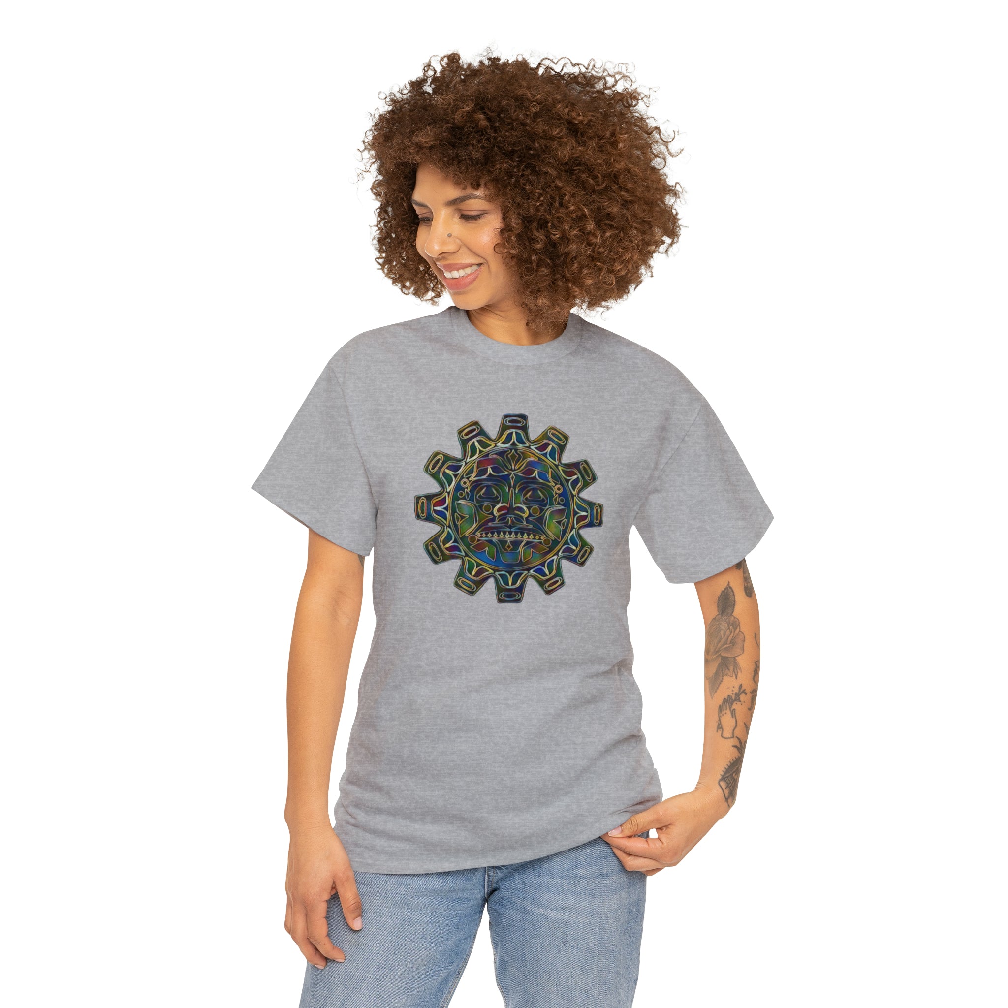 Taino Symbolism Unisex Heavy Cotton Tee