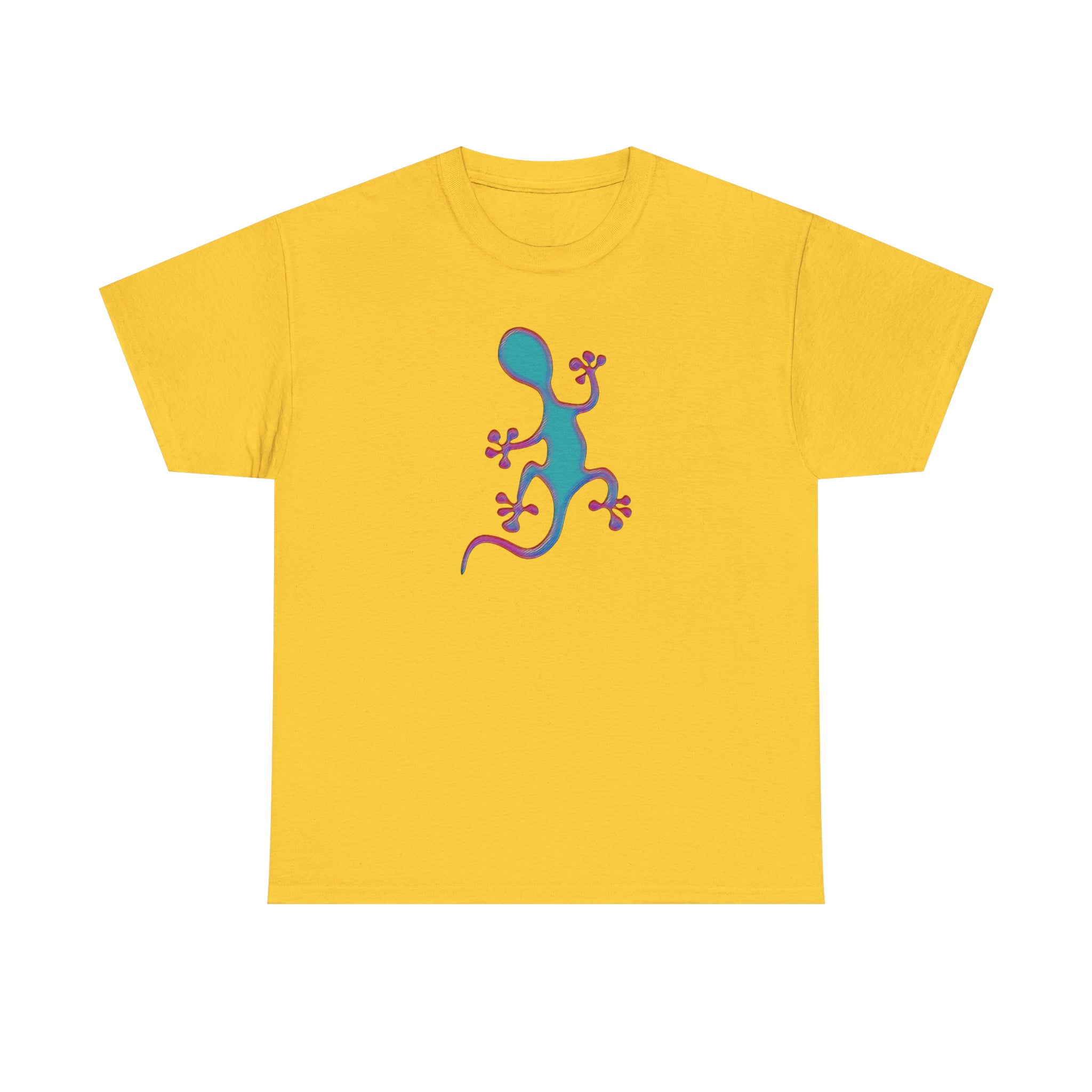 Taino-Inspired Salamander 2 Unisex Heavy Cotton Tee