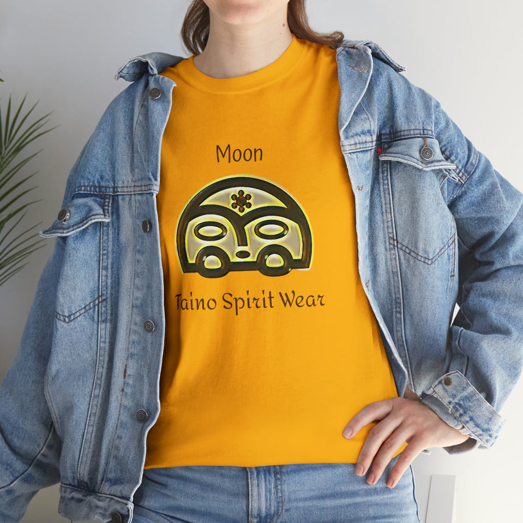 Taino Moon/ Puerto Rican Coqui Unisex Heavy Cotton Tee