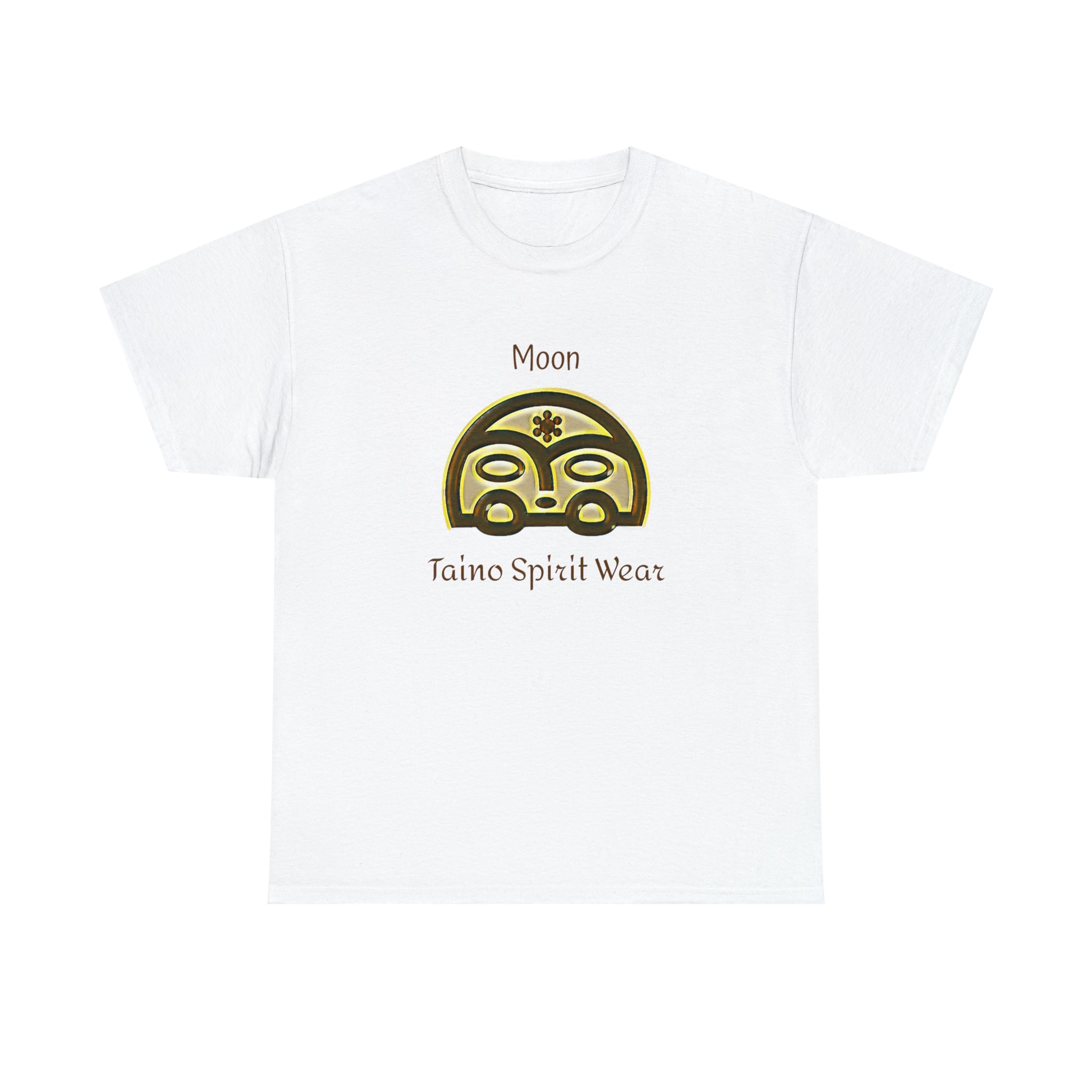 Taino Moon/ Puerto Rican Coqui Unisex Heavy Cotton Tee