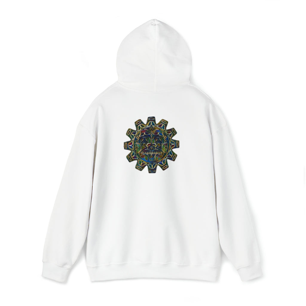 Taino Sun/Coqui/ Woman Warrior Unisex Heavy Blend™ Hooded Sweatshirt