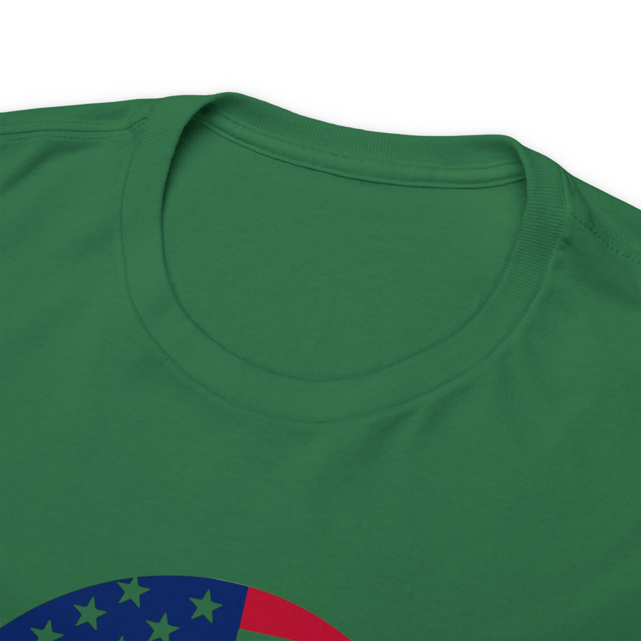 American Flag Globe Unisex Heavy Cotton Tee