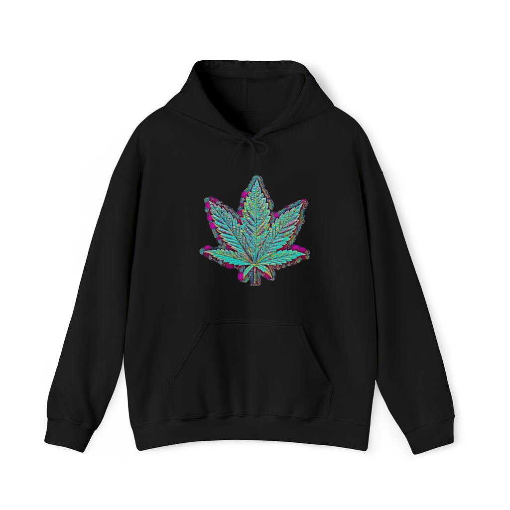 The Five Finger Leaf Unisex Heavy Blend™ Hooded Sweatshirt