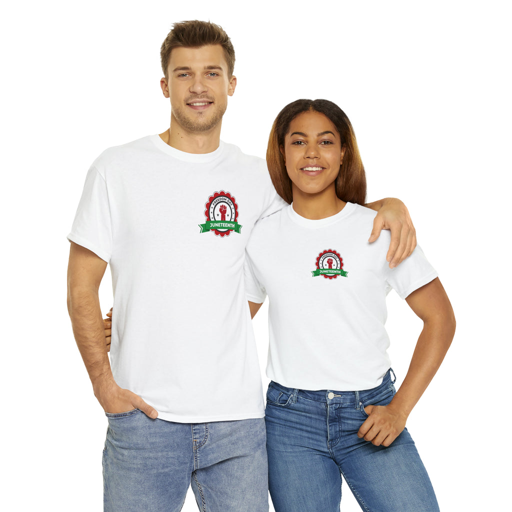 Juneteenth Freedom Day Unisex Heavy Cotton Tee