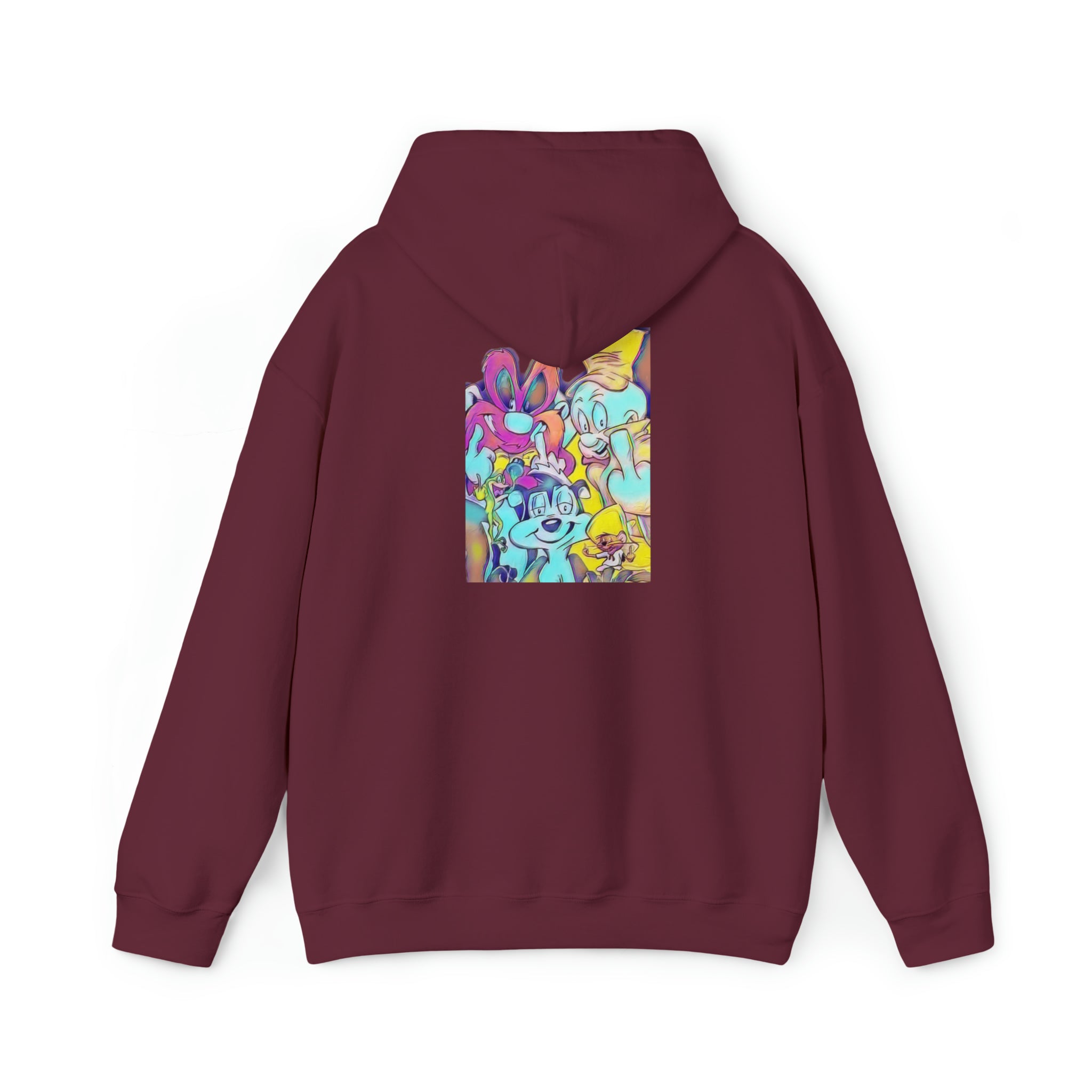The Five Finger Leaf Unisex Heavy Blend™ Hooded Sweatshirt
