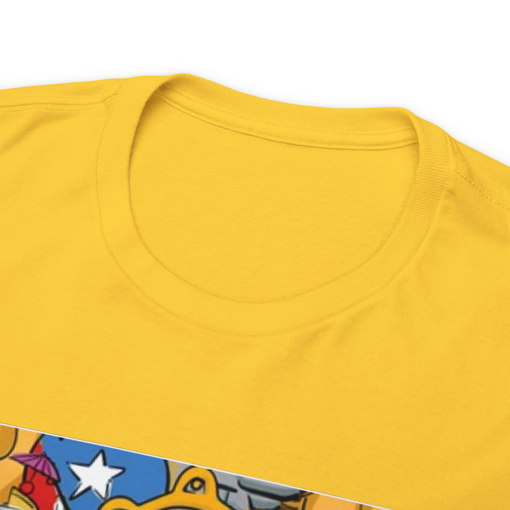Puerto Rican Heritage Unisex Heavy Cotton Tee