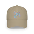 Blue/Pink-Traced Taino Coqui Low Profile Baseball Cap