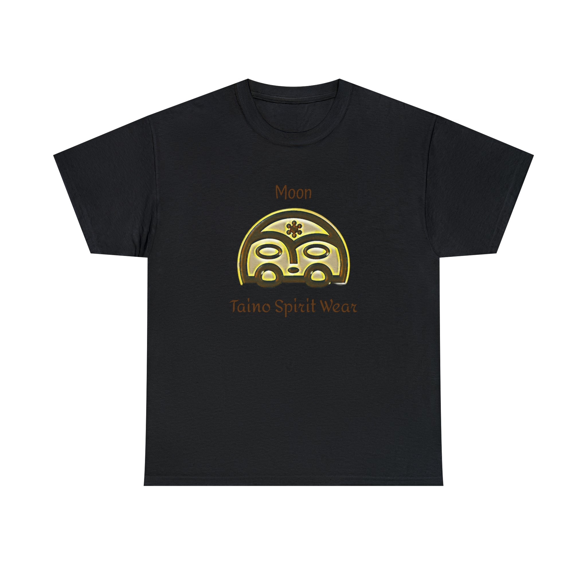 Taino Moon/ Puerto Rican Coqui Unisex Heavy Cotton Tee