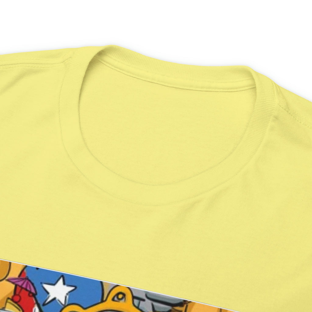 Puerto Rican Heritage Unisex Heavy Cotton Tee