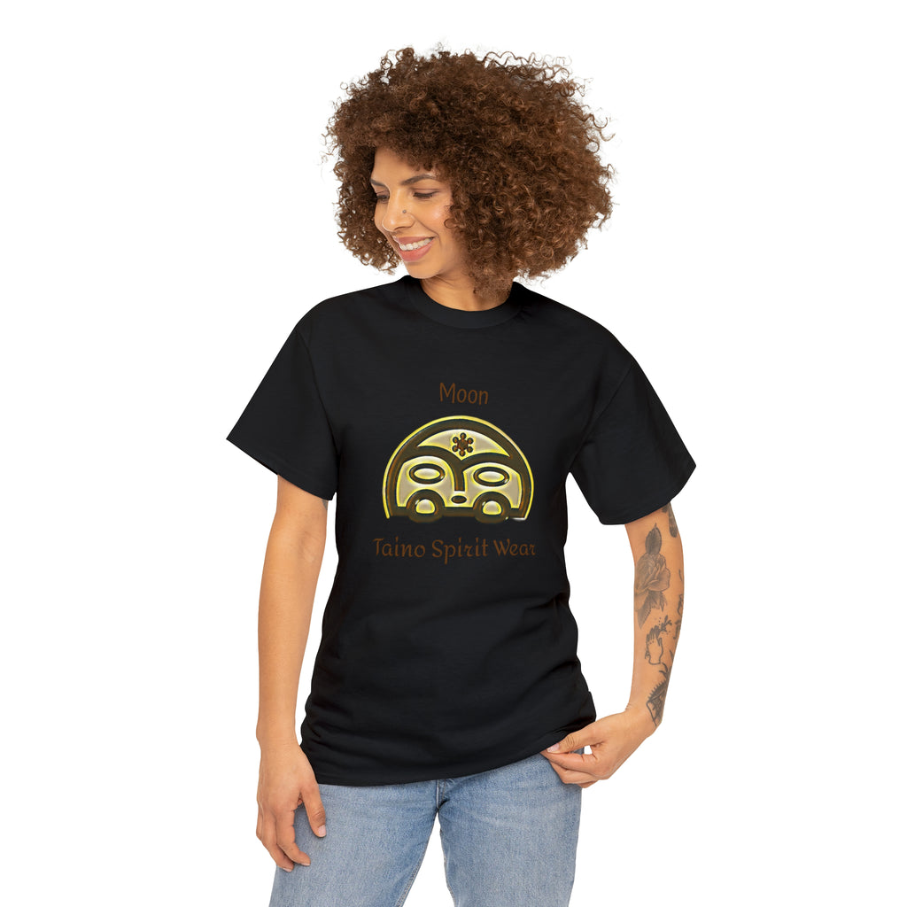 Taino Moon/ Puerto Rican Coqui Unisex Heavy Cotton Tee