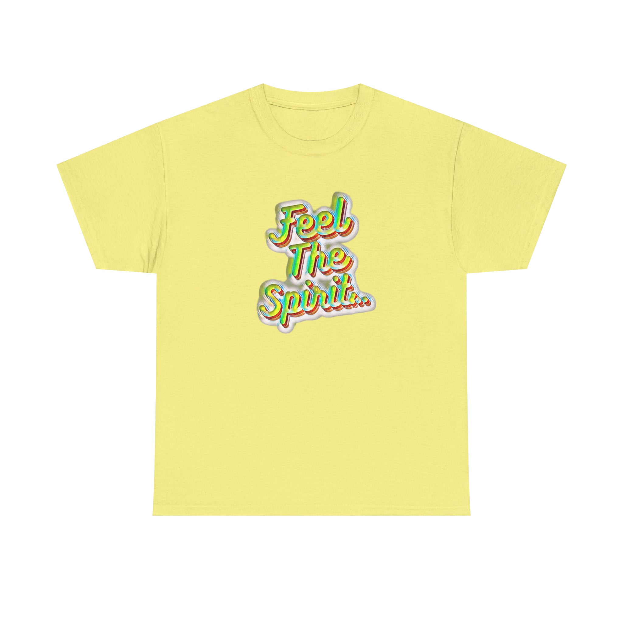 Feel The Spirit Unisex Heavy Cotton Tee