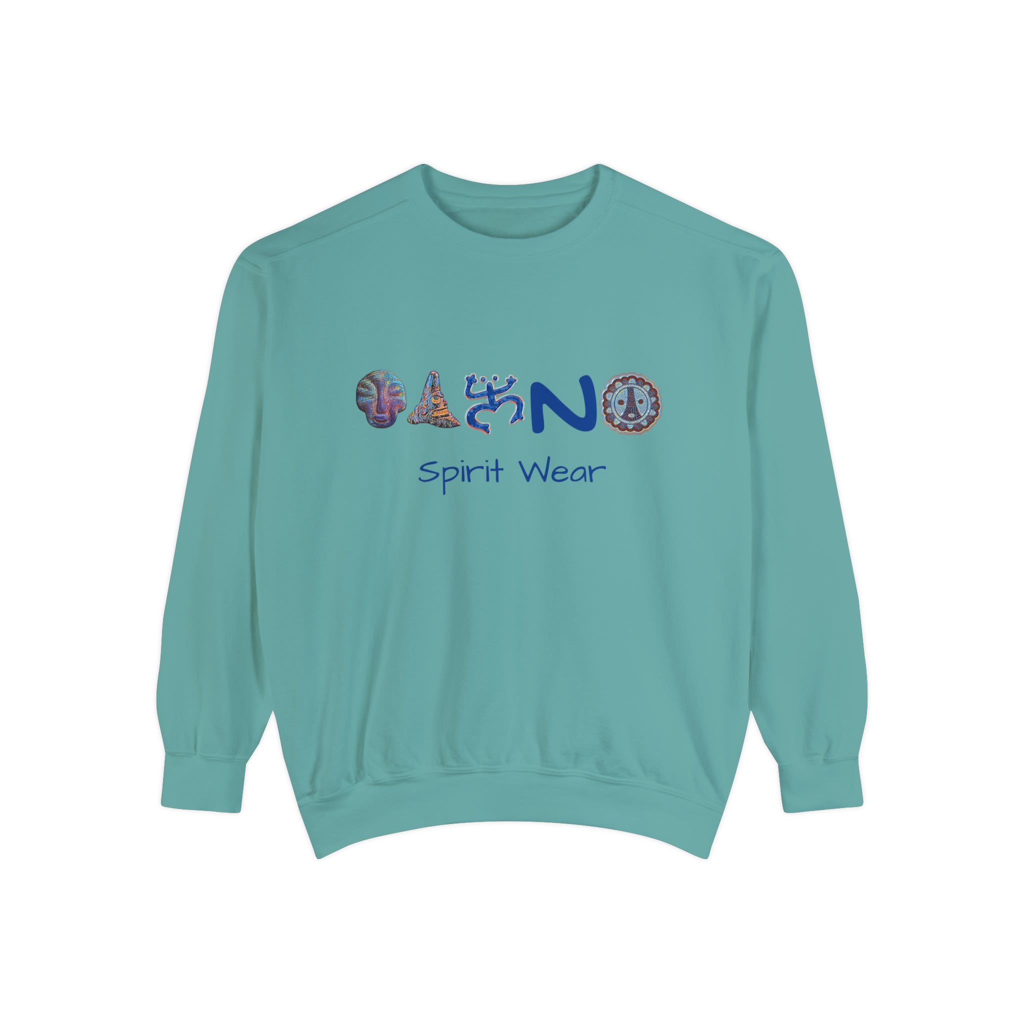 Taino Spirit Wear Symbols Unisex Garment-Dyed Sweatshirt
