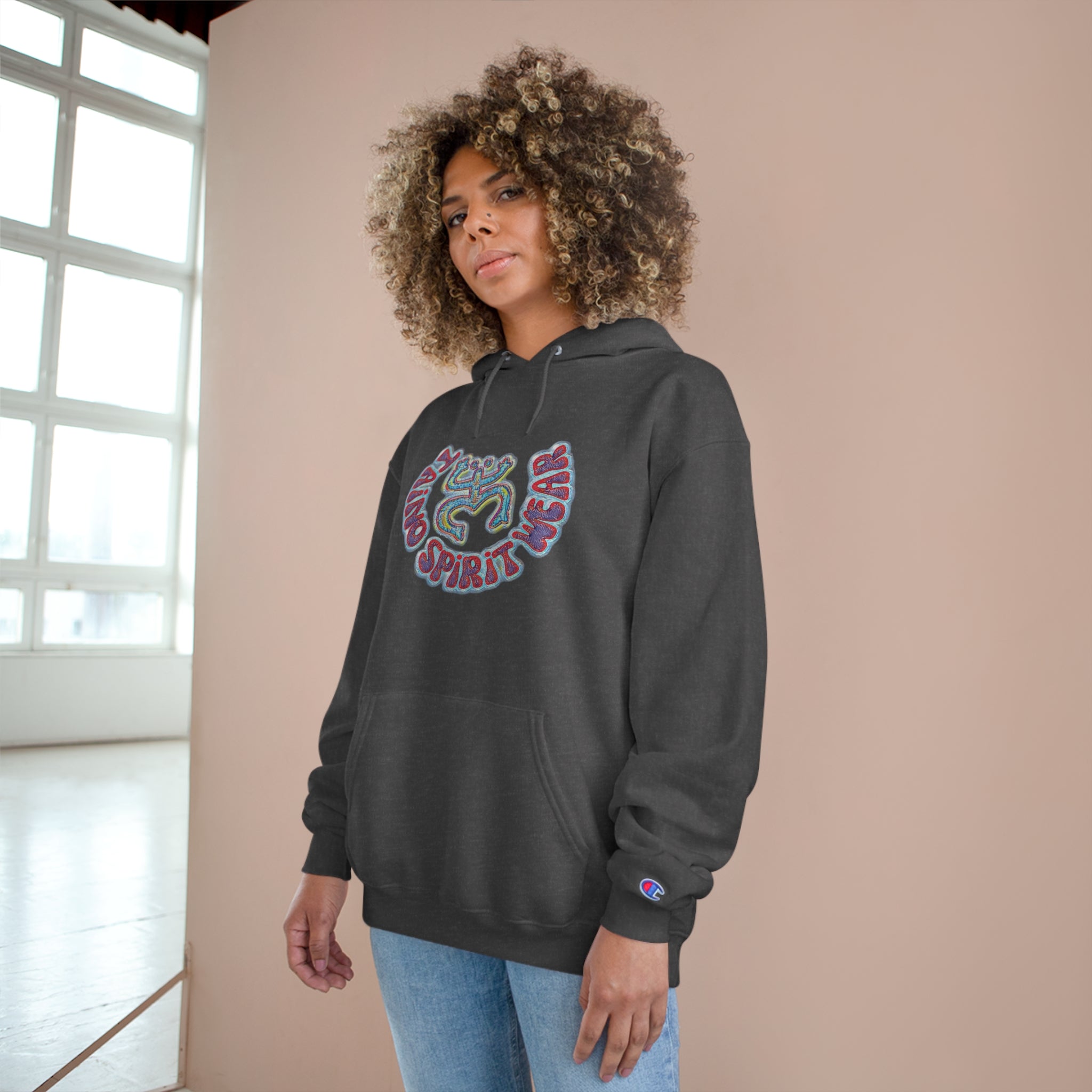 Taino Spirit Wear Coqui Champion Hoodie
