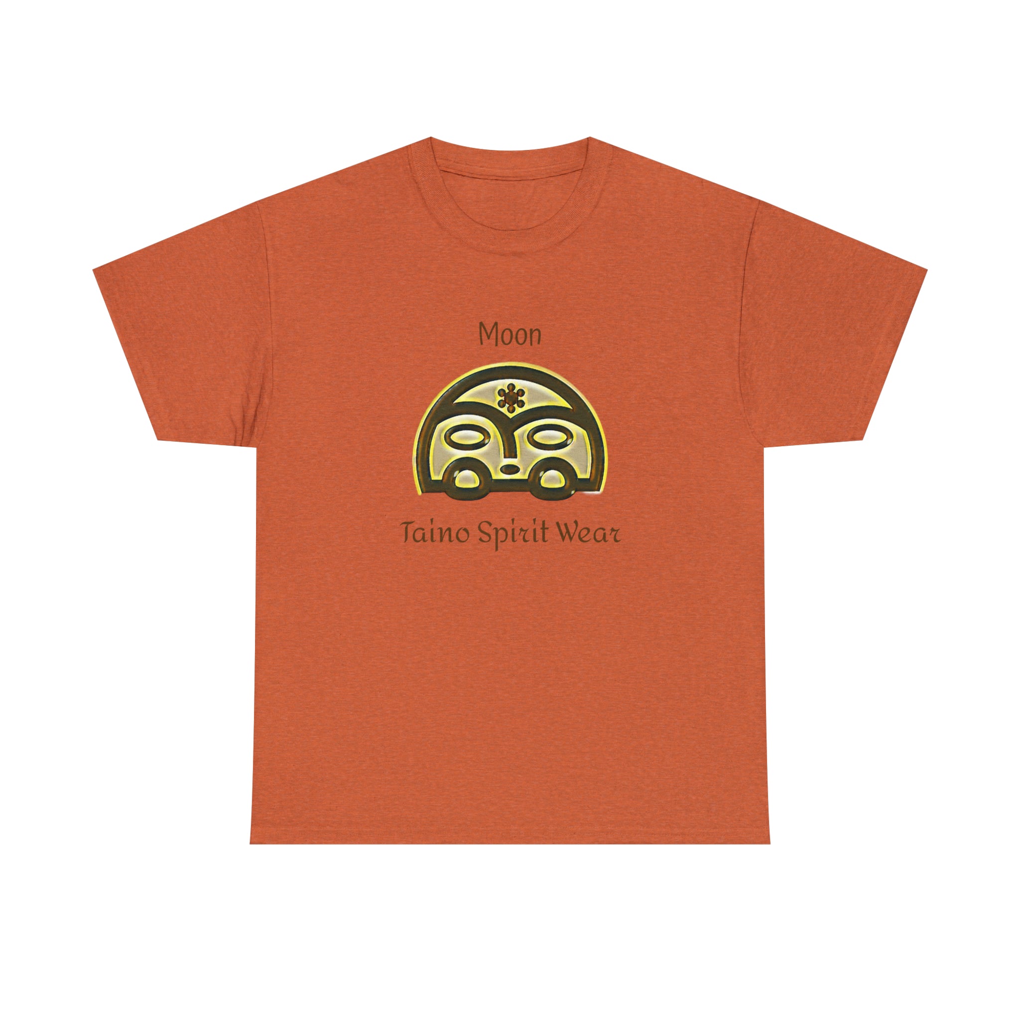 Taino Moon/ Puerto Rican Coqui Unisex Heavy Cotton Tee