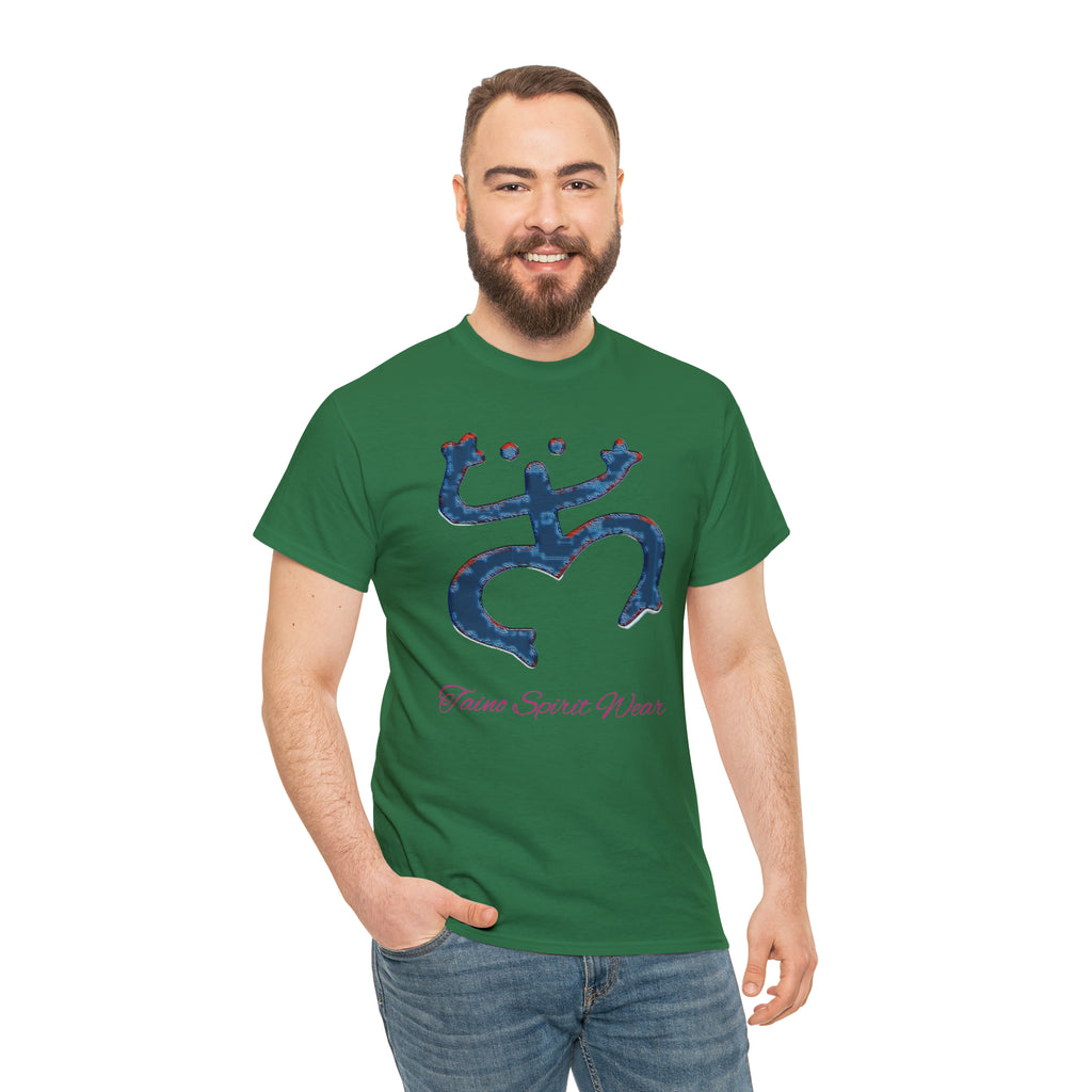 Taino Large Coqui Unisex Heavy Cotton Tee