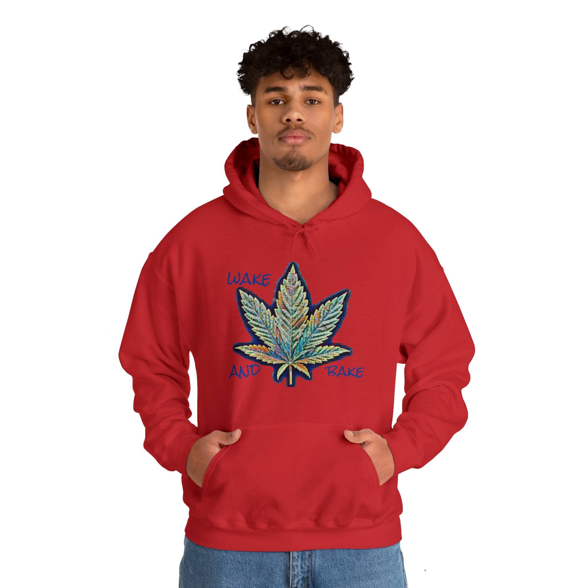 The Five Finger Leaf 2 Unisex Heavy Blend™ Hooded Sweatshirt