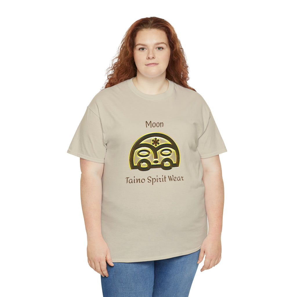 Taino Moon/ Puerto Rican Coqui Unisex Heavy Cotton Tee