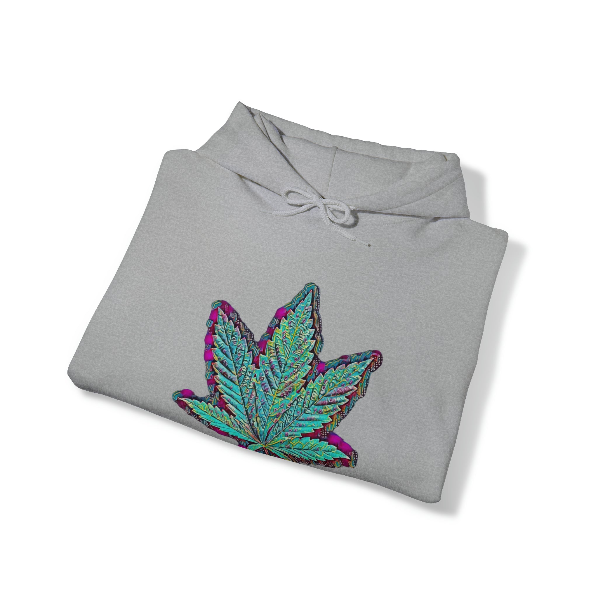 The Five Finger Leaf Unisex Heavy Blend™ Hooded Sweatshirt