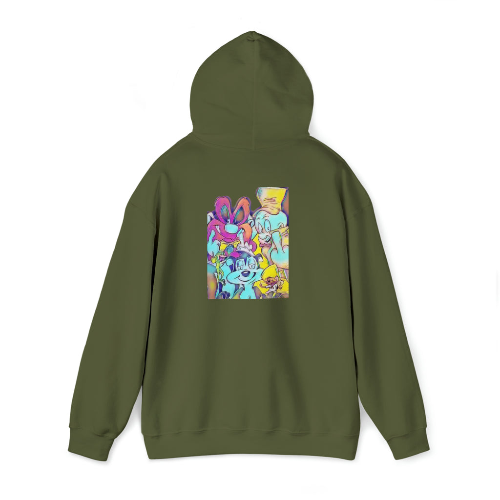 The Five Finger Leaf Unisex Heavy Blend™ Hooded Sweatshirt