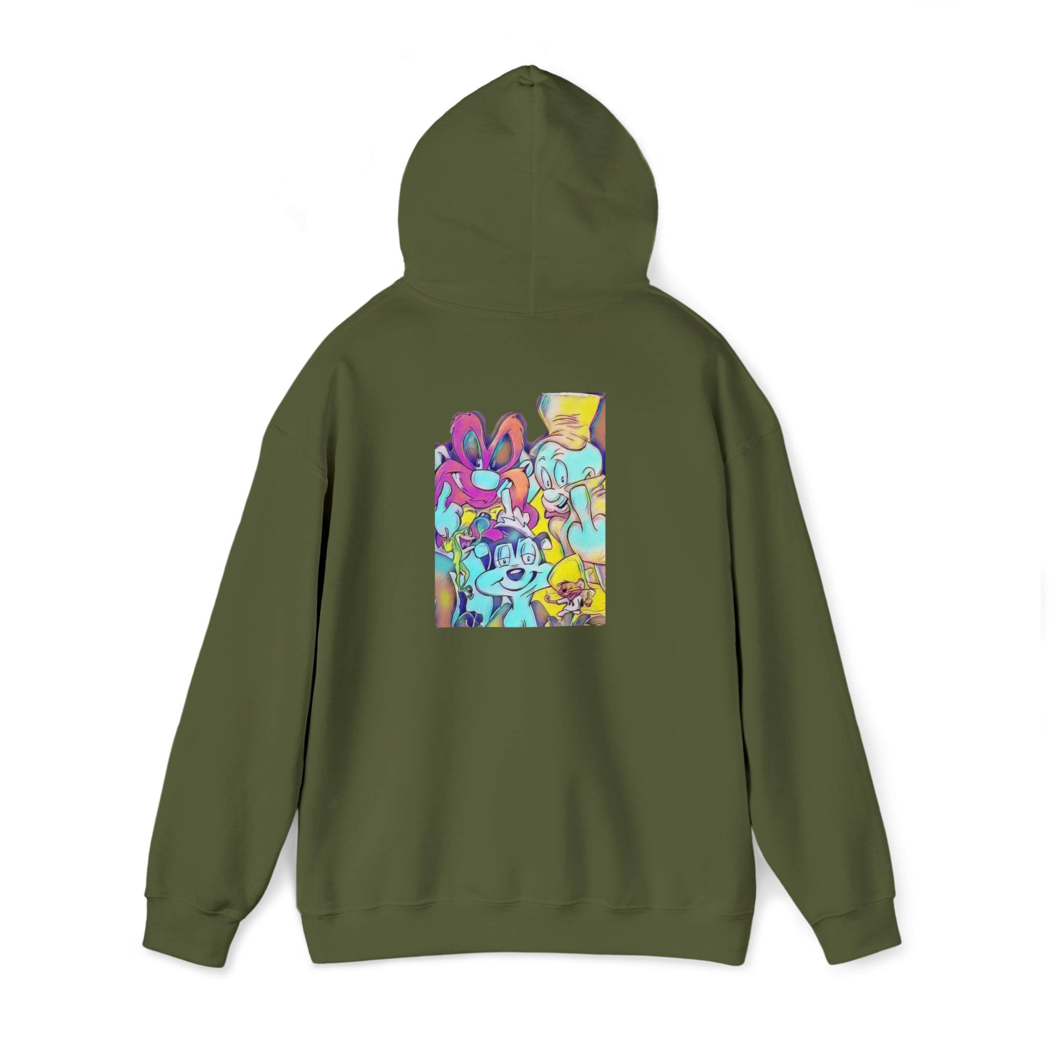 The Five Finger Leaf Unisex Heavy Blend™ Hooded Sweatshirt