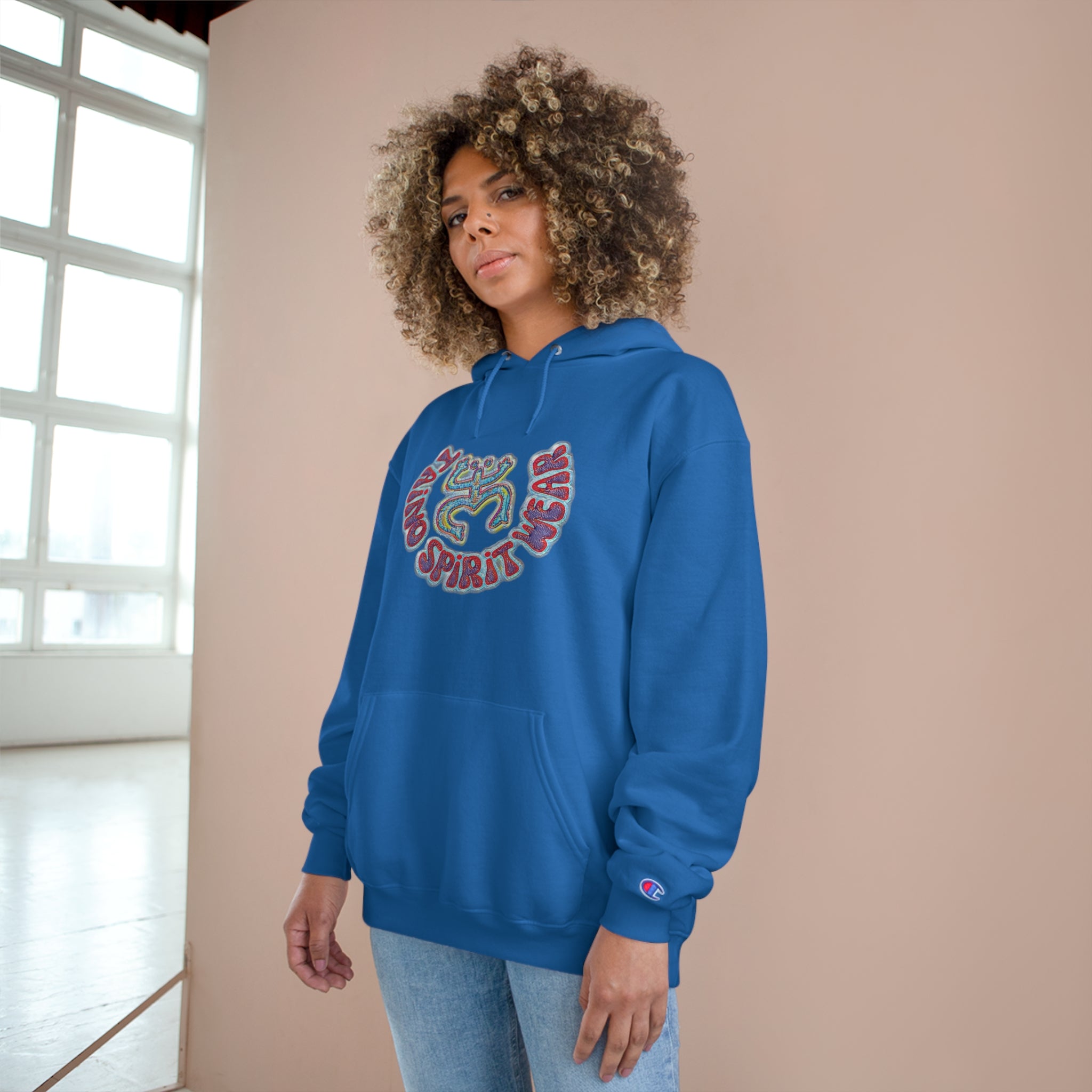 Taino Spirit Wear Coqui Champion Hoodie