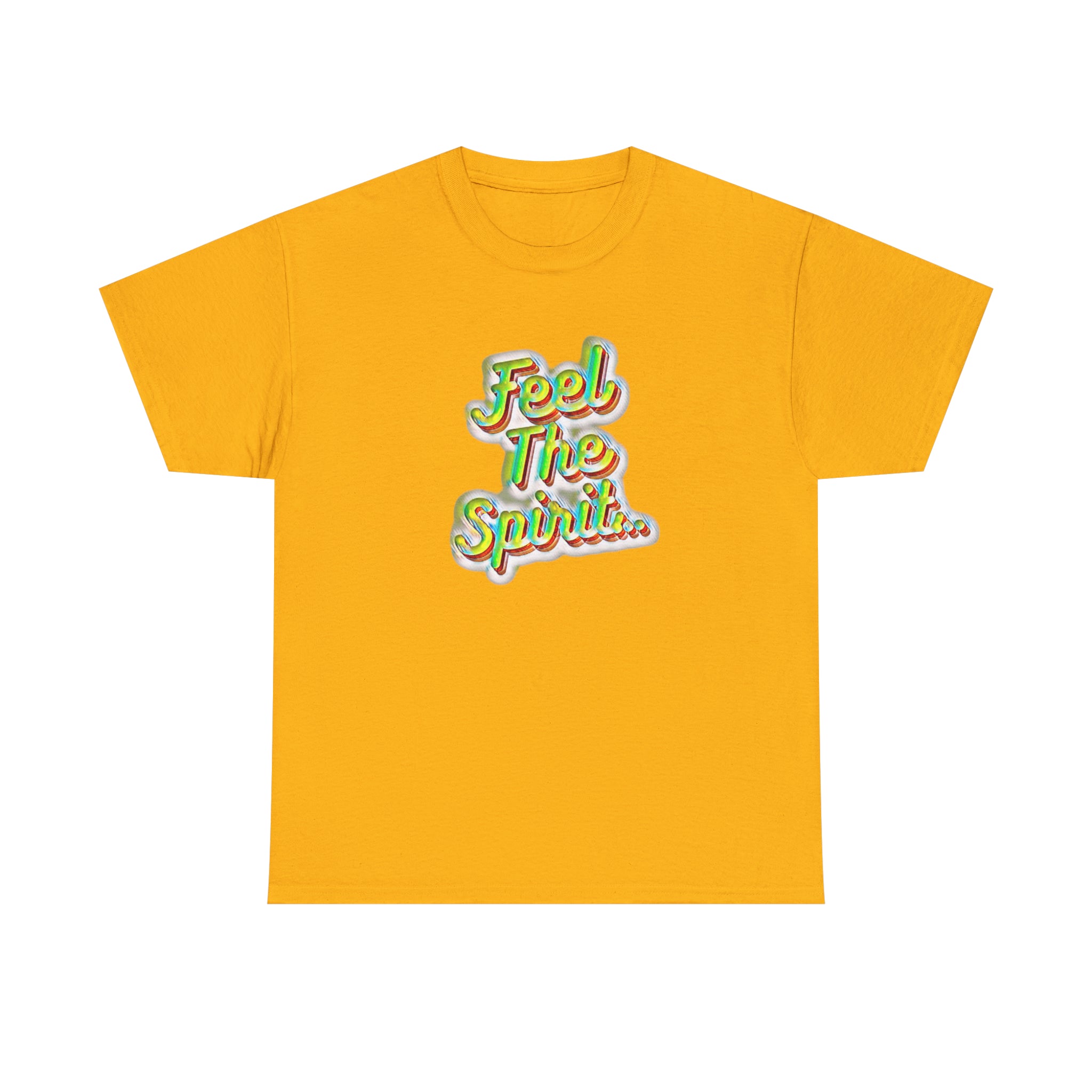 Feel The Spirit Unisex Heavy Cotton Tee