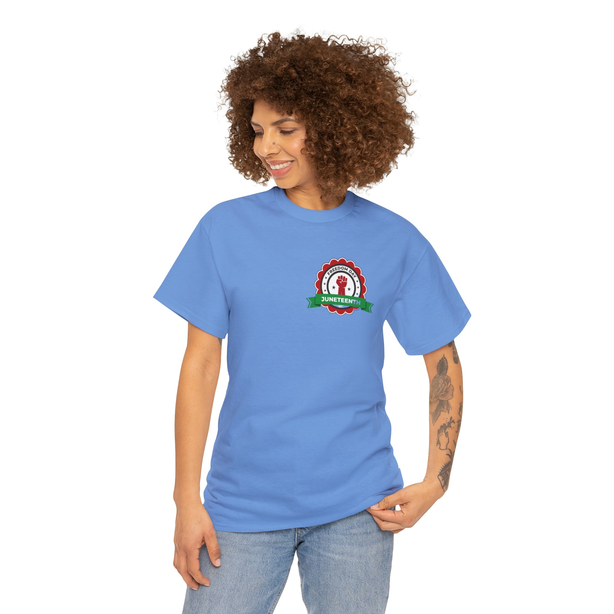 Juneteenth Freedom Day Unisex Heavy Cotton Tee