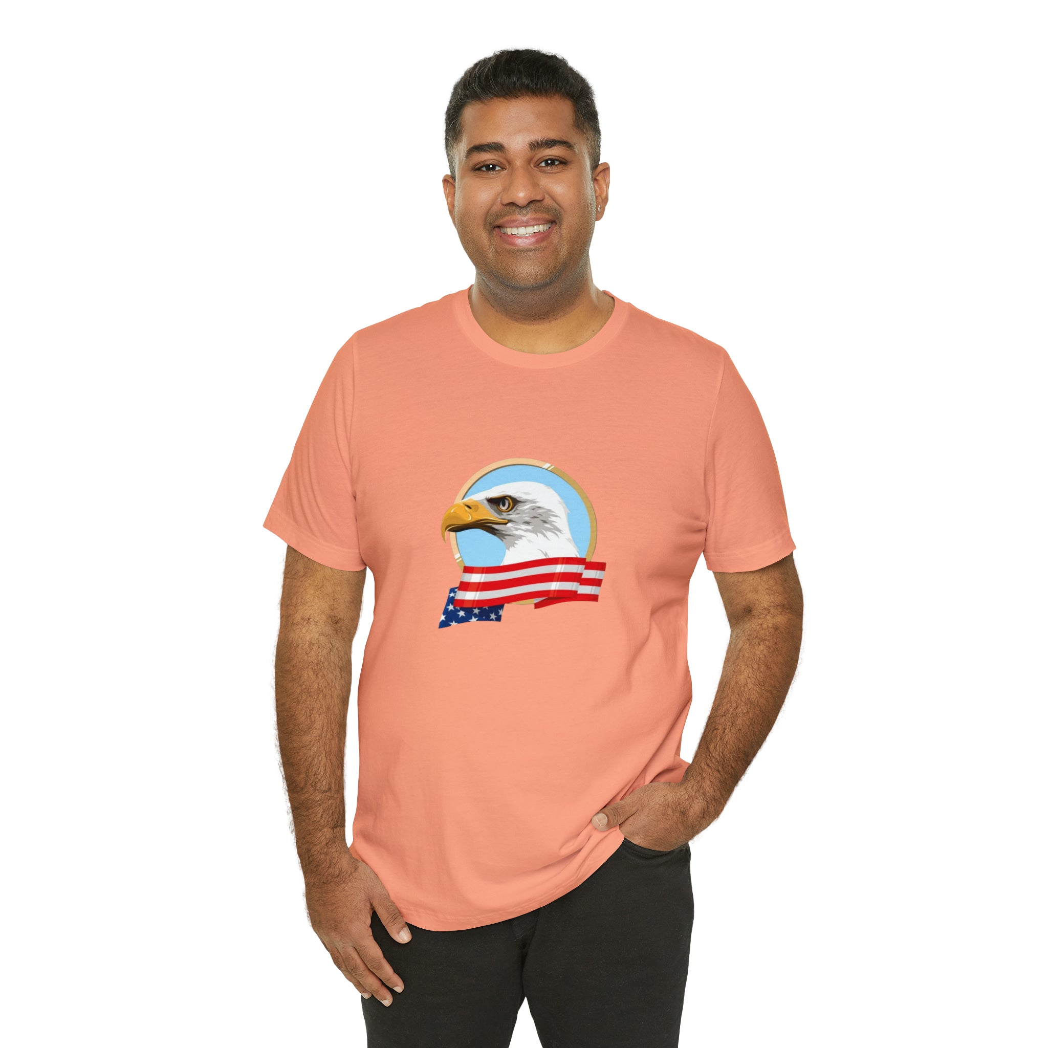 American Eagle Head Unisex Jersey Short Sleeve Tee